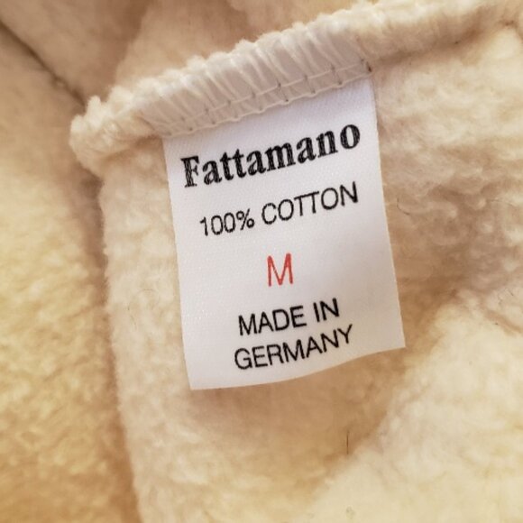 Fattamano Sherpa Hat, Size Medium, Made in Germany, Ivory/Cream, New! - Picture 5 of 7